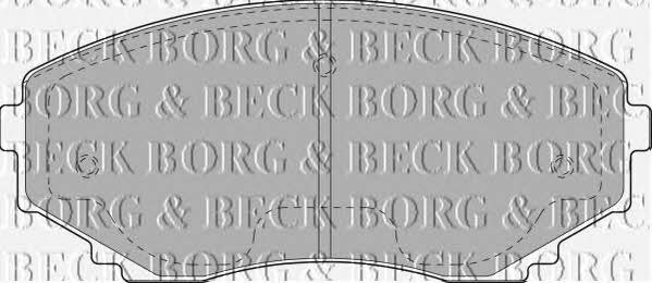 Borg & beck BBP1472 Klocki hamulcowe, zestaw BBP1472: Dobra cena w Polsce na 2407.PL - Kup Teraz!