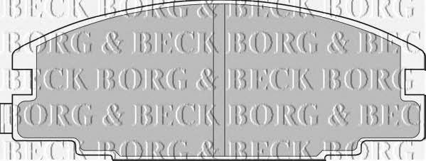 Borg & beck BBP1476 Тормозные колодки дисковые, комплект BBP1476: Отличная цена - Купить в Польше на 2407.PL!