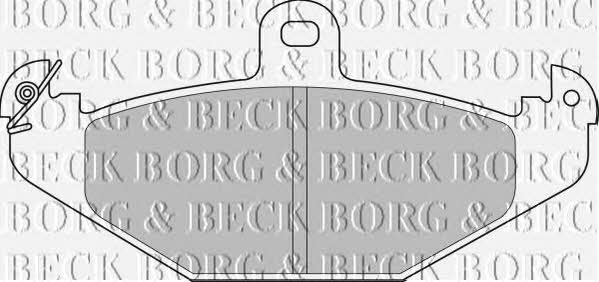 Borg & beck BBP1478 Гальмівні колодки, комплект BBP1478: Приваблива ціна - Купити у Польщі на 2407.PL!