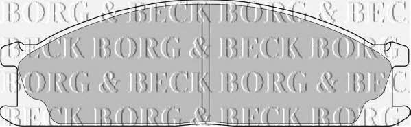 Borg & beck BBP1486 Тормозные колодки дисковые, комплект BBP1486: Отличная цена - Купить в Польше на 2407.PL!
