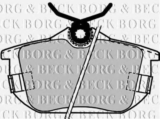 Borg & beck BBP1488 Brake Pad Set, disc brake BBP1488: Buy near me in Poland at 2407.PL - Good price!