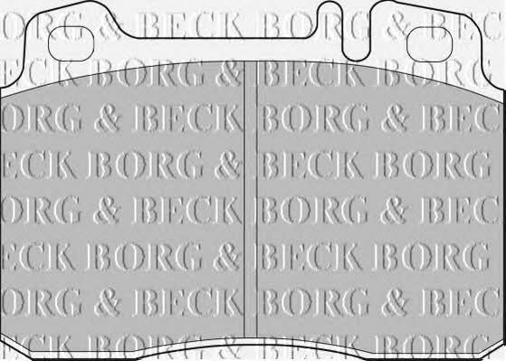 Borg & beck BBP1492 Brake Pad Set, disc brake BBP1492: Buy near me in Poland at 2407.PL - Good price!