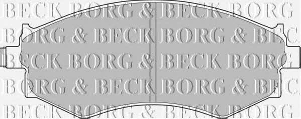 Borg & beck BBP1494 Brake Pad Set, disc brake BBP1494: Buy near me in Poland at 2407.PL - Good price!
