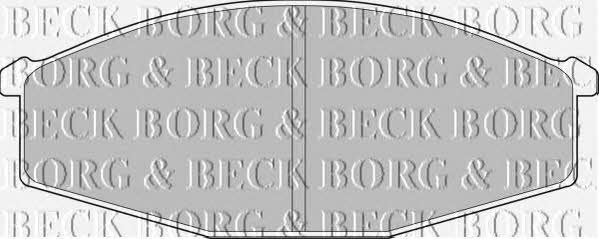 Borg & beck BBP1497 Klocki hamulcowe, zestaw BBP1497: Dobra cena w Polsce na 2407.PL - Kup Teraz!