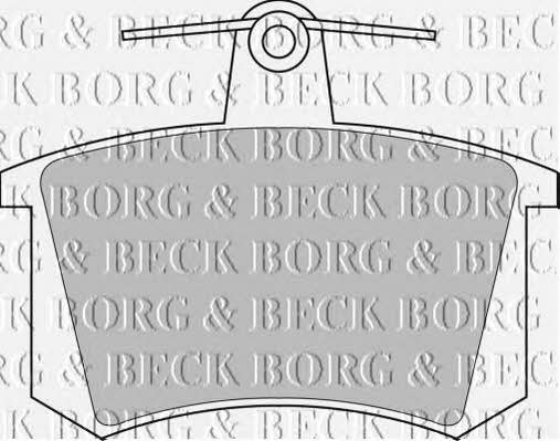 Borg & beck BBP1503 Brake Pad Set, disc brake BBP1503: Buy near me in Poland at 2407.PL - Good price!