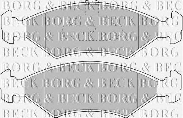 Borg & beck BBP1509 Klocki hamulcowe, zestaw BBP1509: Atrakcyjna cena w Polsce na 2407.PL - Zamów teraz!