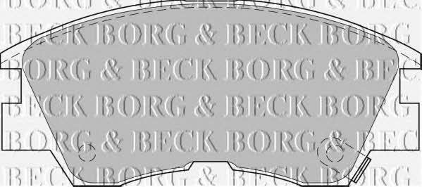 Borg & beck BBP1511 Scheibenbremsbeläge, Set BBP1511: Kaufen Sie zu einem guten Preis in Polen bei 2407.PL!