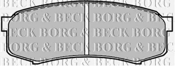 Borg & beck BBP1514 Тормозные колодки дисковые, комплект BBP1514: Отличная цена - Купить в Польше на 2407.PL!