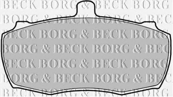 Borg & beck BBP1519 Тормозные колодки дисковые, комплект BBP1519: Отличная цена - Купить в Польше на 2407.PL!