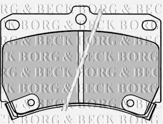 Borg & beck BBP1520 Гальмівні колодки, комплект BBP1520: Приваблива ціна - Купити у Польщі на 2407.PL!