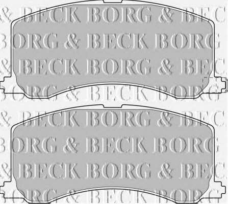Borg & beck BBP1522 Klocki hamulcowe, zestaw BBP1522: Dobra cena w Polsce na 2407.PL - Kup Teraz!