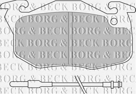 Borg & beck BBP1532 Klocki hamulcowe, zestaw BBP1532: Dobra cena w Polsce na 2407.PL - Kup Teraz!