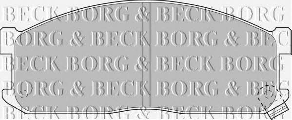 Borg & beck BBP1536 Klocki hamulcowe, zestaw BBP1536: Dobra cena w Polsce na 2407.PL - Kup Teraz!