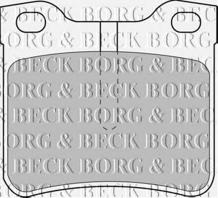Borg & beck BBP1539 Klocki hamulcowe, zestaw BBP1539: Dobra cena w Polsce na 2407.PL - Kup Teraz!