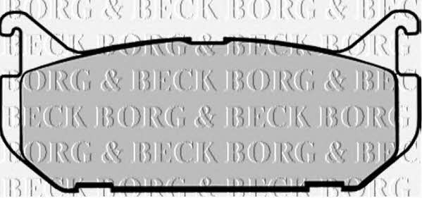 Borg & beck BBP1546 Klocki hamulcowe, zestaw BBP1546: Dobra cena w Polsce na 2407.PL - Kup Teraz!