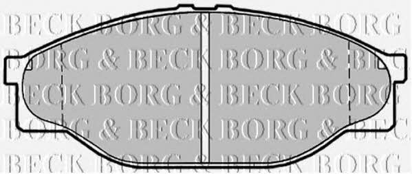 Borg & beck BBP1548 Klocki hamulcowe, zestaw BBP1548: Atrakcyjna cena w Polsce na 2407.PL - Zamów teraz!