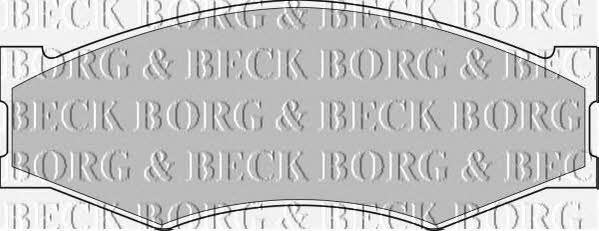 Borg & beck BBP1551 Brake Pad Set, disc brake BBP1551: Buy near me in Poland at 2407.PL - Good price!