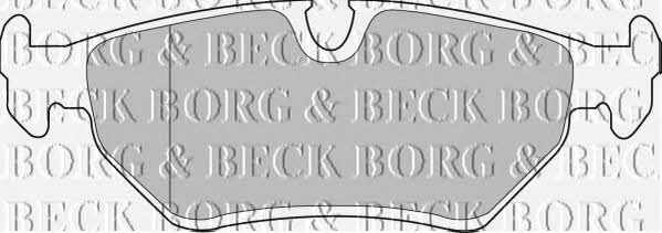 Borg & beck BBP1556 Klocki hamulcowe, zestaw BBP1556: Dobra cena w Polsce na 2407.PL - Kup Teraz!