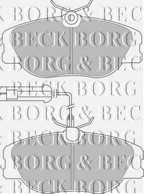 Borg & beck BBP1567 Klocki hamulcowe, zestaw BBP1567: Dobra cena w Polsce na 2407.PL - Kup Teraz!