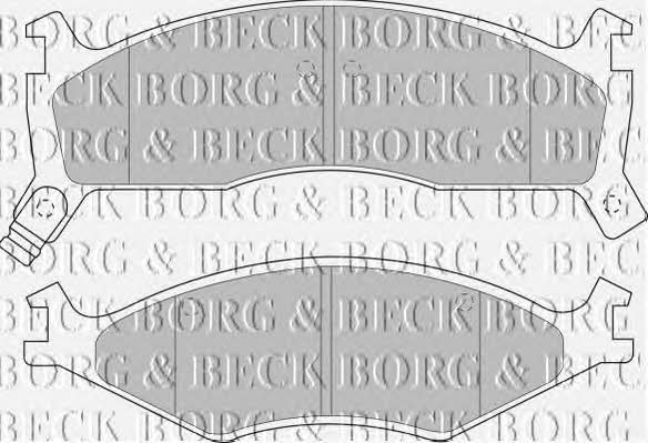 Borg & beck BBP1573 Klocki hamulcowe, zestaw BBP1573: Atrakcyjna cena w Polsce na 2407.PL - Zamów teraz!