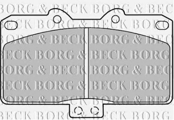 Borg & beck BBP1574 Гальмівні колодки, комплект BBP1574: Приваблива ціна - Купити у Польщі на 2407.PL!