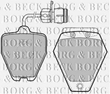 Borg & beck BBP1577 Тормозные колодки дисковые, комплект BBP1577: Отличная цена - Купить в Польше на 2407.PL!