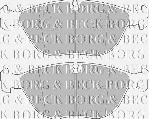 Borg & beck BBP1578 Klocki hamulcowe, zestaw BBP1578: Dobra cena w Polsce na 2407.PL - Kup Teraz!
