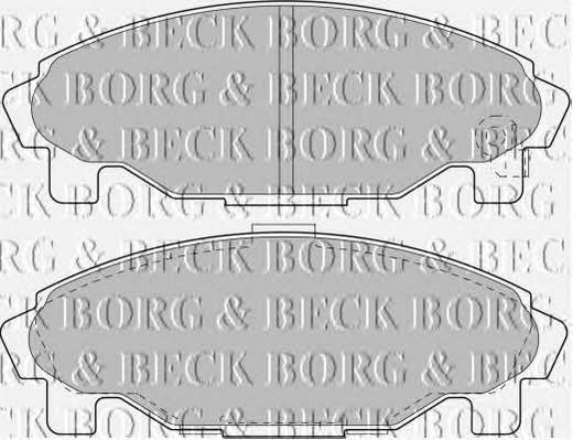 Borg & beck BBP1581 Klocki hamulcowe, zestaw BBP1581: Dobra cena w Polsce na 2407.PL - Kup Teraz!