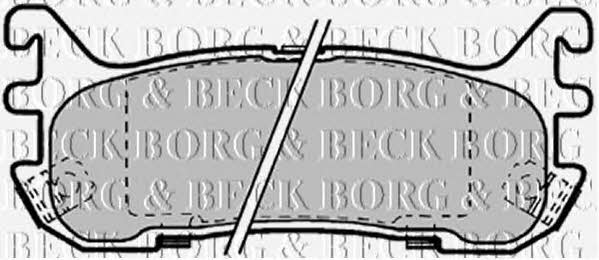 Borg & beck BBP1584 Klocki hamulcowe, zestaw BBP1584: Dobra cena w Polsce na 2407.PL - Kup Teraz!