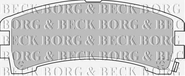 Borg & beck BBP1586 Brake Pad Set, disc brake BBP1586: Buy near me in Poland at 2407.PL - Good price!