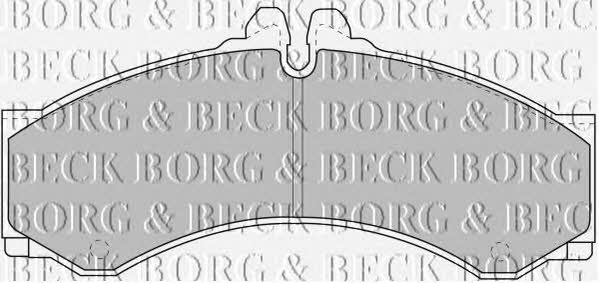 Borg & beck BBP1589 Klocki hamulcowe, zestaw BBP1589: Dobra cena w Polsce na 2407.PL - Kup Teraz!