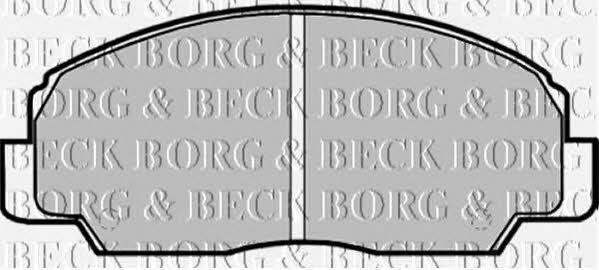 Borg & beck BBP1592 Brake Pad Set, disc brake BBP1592: Buy near me in Poland at 2407.PL - Good price!