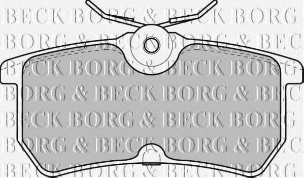 Borg & beck BBP1603 Brake Pad Set, disc brake BBP1603: Buy near me in Poland at 2407.PL - Good price!
