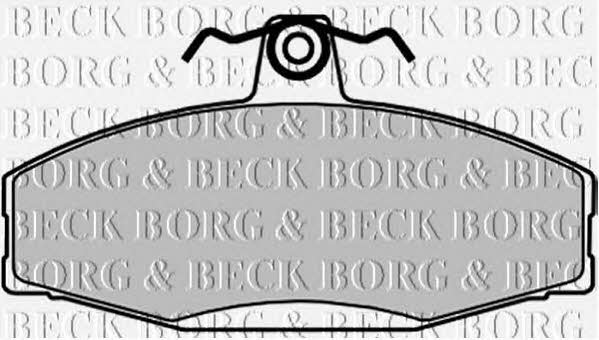 Borg & beck BBP1604 Klocki hamulcowe, zestaw BBP1604: Dobra cena w Polsce na 2407.PL - Kup Teraz!