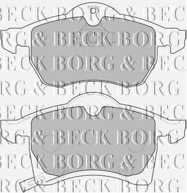 Borg & beck BBP1612 Тормозные колодки дисковые, комплект BBP1612: Отличная цена - Купить в Польше на 2407.PL!