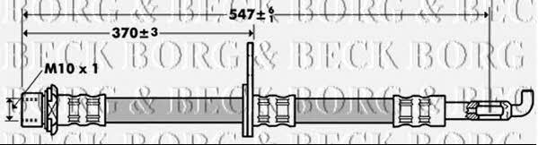 Borg & beck BBH7387 Bremsschlauch BBH7387: Kaufen Sie zu einem guten Preis in Polen bei 2407.PL!