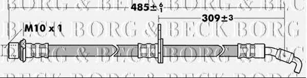 Borg & beck BBH7388 Bremsschlauch BBH7388: Kaufen Sie zu einem guten Preis in Polen bei 2407.PL!