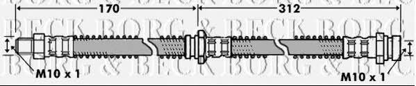 Borg & beck BBH7420 Тормозной шланг BBH7420: Отличная цена - Купить в Польше на 2407.PL!