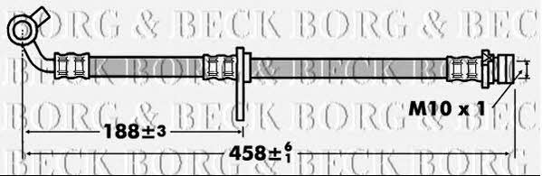 Borg & beck BBH7442 Bremsschlauch BBH7442: Kaufen Sie zu einem guten Preis in Polen bei 2407.PL!