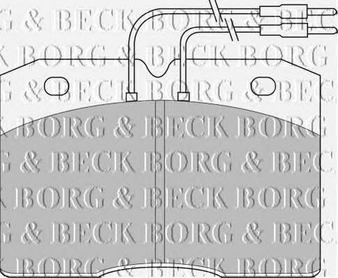 Borg & beck BBP1133 Brake Pad Set, disc brake BBP1133: Buy near me at 2407.PL in Poland at an Affordable price!