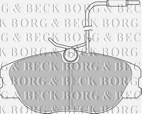 Borg & beck BBP1134 Klocki hamulcowe, zestaw BBP1134: Dobra cena w Polsce na 2407.PL - Kup Teraz!