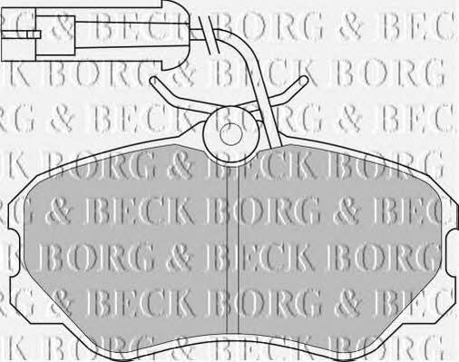 Borg & beck BBP1142 Klocki hamulcowe, zestaw BBP1142: Dobra cena w Polsce na 2407.PL - Kup Teraz!