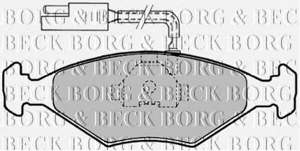 Borg & beck BBP1147 Klocki hamulcowe, zestaw BBP1147: Dobra cena w Polsce na 2407.PL - Kup Teraz!