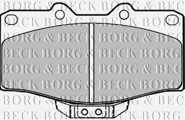 Borg & beck BBP1152 Тормозные колодки дисковые, комплект BBP1152: Купить в Польше - Отличная цена на 2407.PL!
