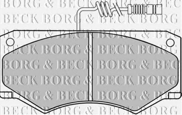Borg & beck BBP1153 Klocki hamulcowe, zestaw BBP1153: Dobra cena w Polsce na 2407.PL - Kup Teraz!