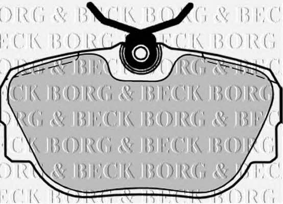 Borg & beck BBP1155 Brake Pad Set, disc brake BBP1155: Buy near me in Poland at 2407.PL - Good price!