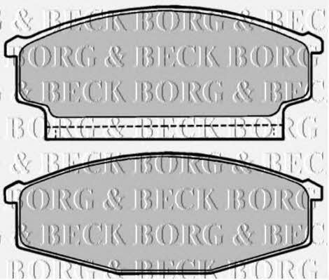 Borg & beck BBP1167 Brake Pad Set, disc brake BBP1167: Buy near me in Poland at 2407.PL - Good price!