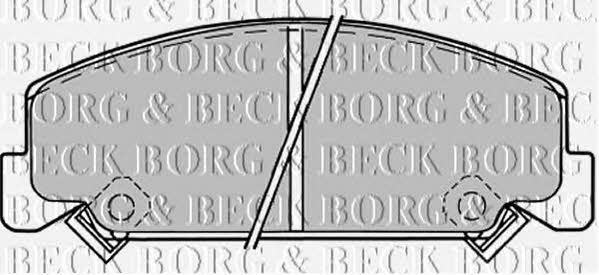 Borg & beck BBP1176 Гальмівні колодки, комплект BBP1176: Приваблива ціна - Купити у Польщі на 2407.PL!