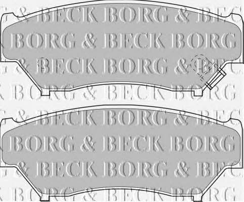 Borg & beck BBP1184 Klocki hamulcowe, zestaw BBP1184: Dobra cena w Polsce na 2407.PL - Kup Teraz!
