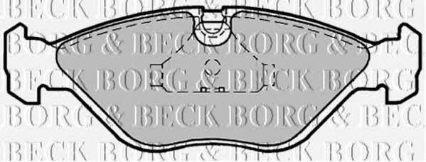 Borg & beck BBP1186 Scheibenbremsbeläge, Set BBP1186: Kaufen Sie zu einem guten Preis in Polen bei 2407.PL!